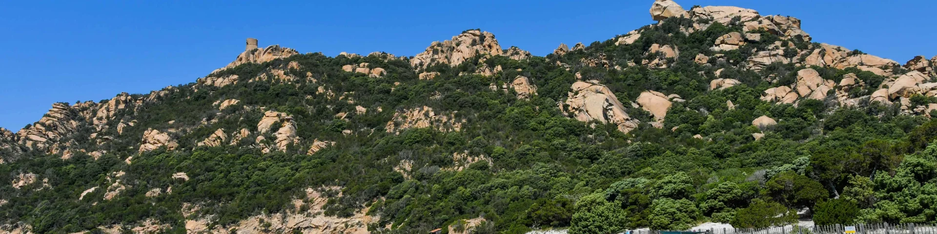 La plage et le Lion de Roccapina