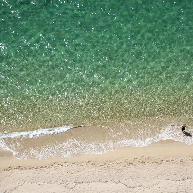 Plage sauvage de Capu Lauroso