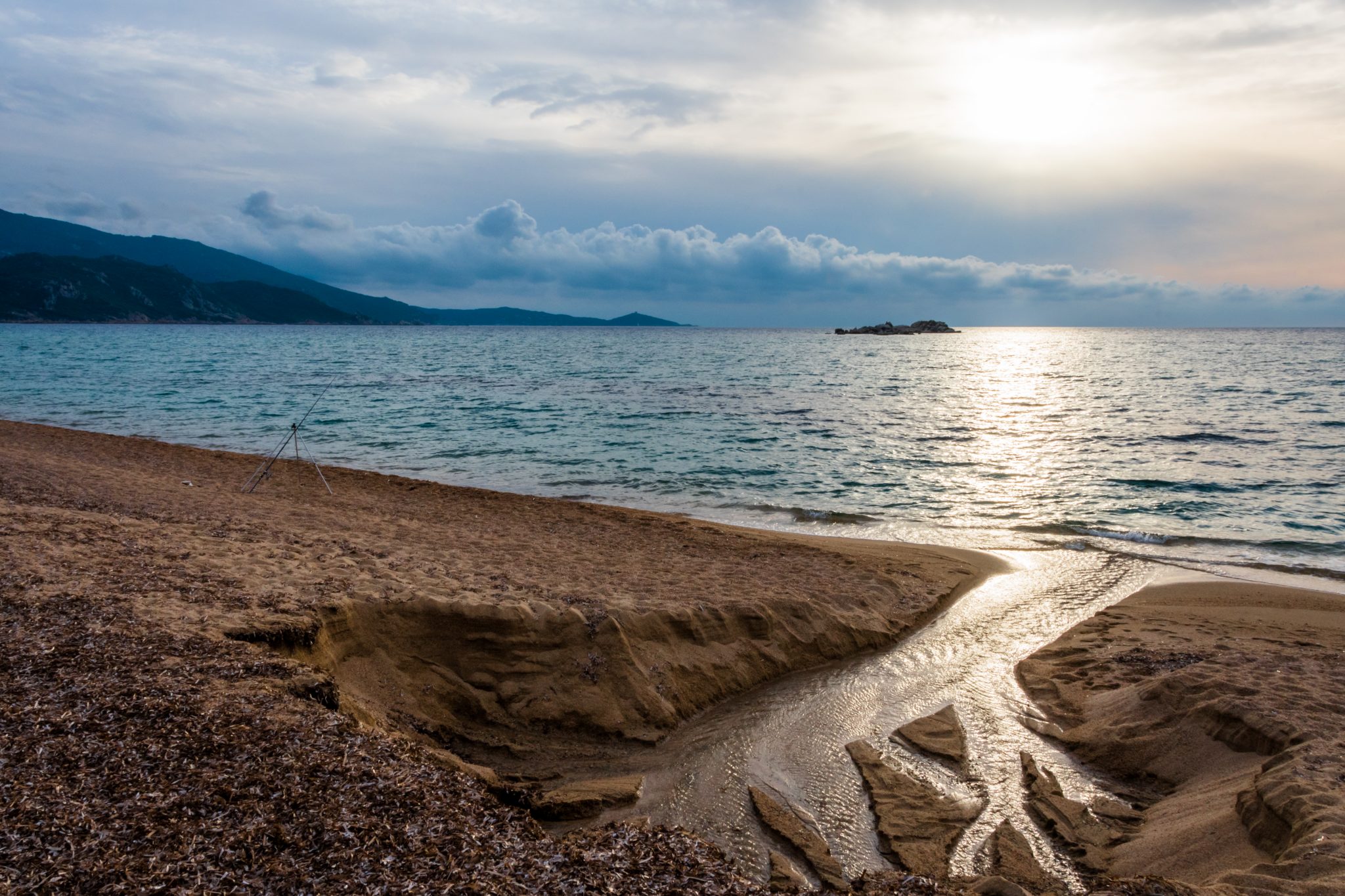 En hiver à propriano en corse