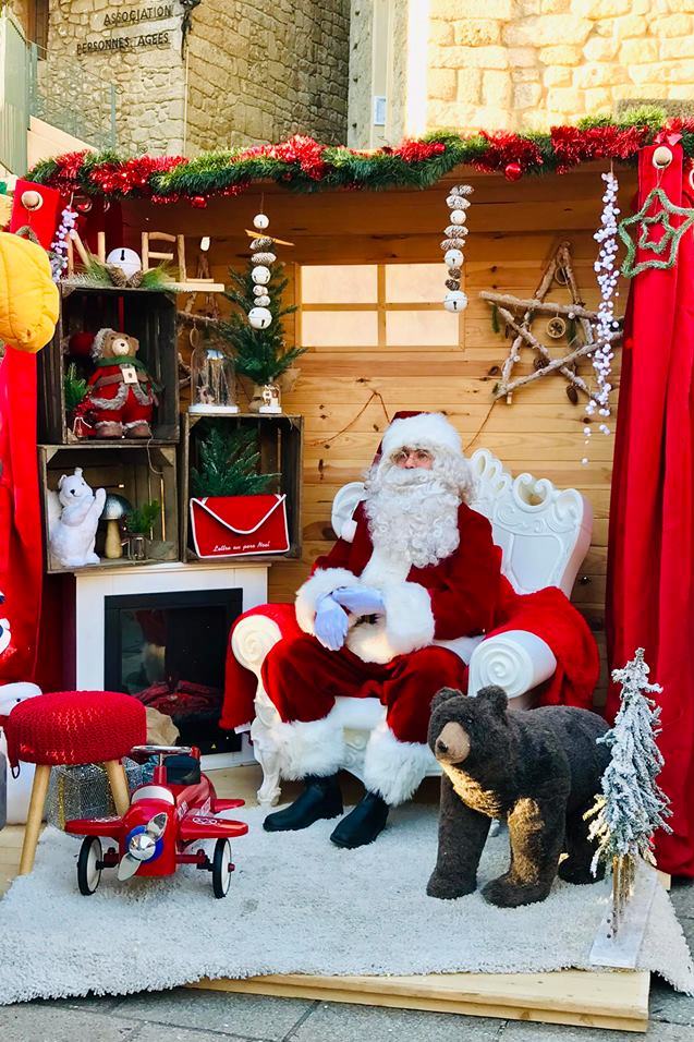 Père Noël. Marché de Noël Sartène